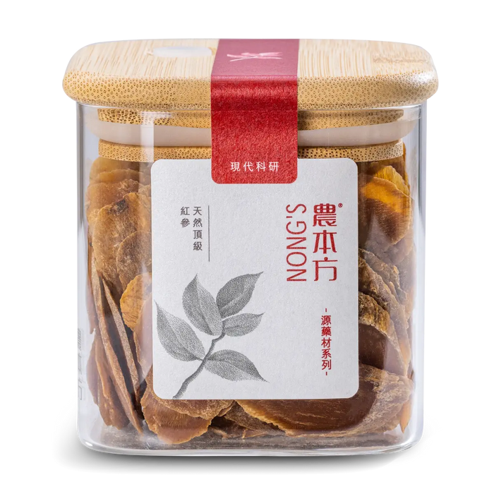 農本方® 天然頂級「六年根」紅參 200克