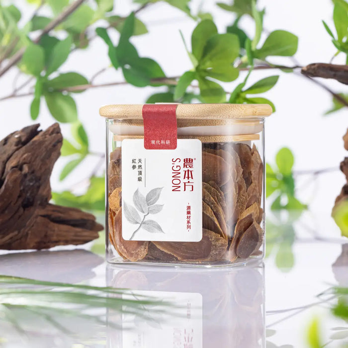 農本方® 天然頂級「六年根」紅參 200克