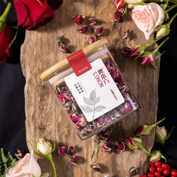農本方® 天然頂級金邊玫瑰 50克